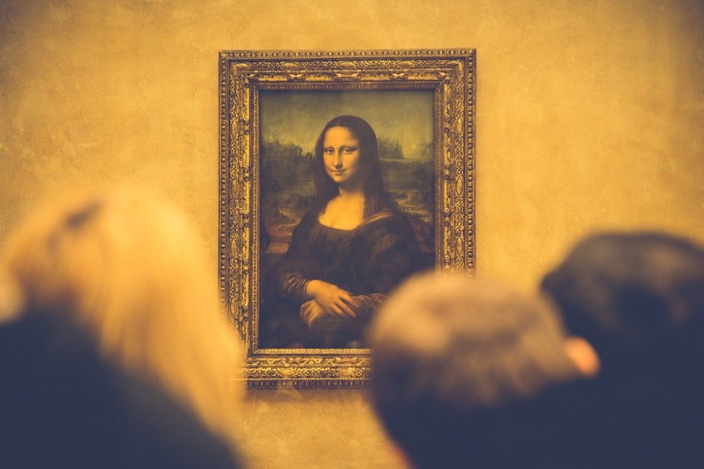 Mona lisa painting